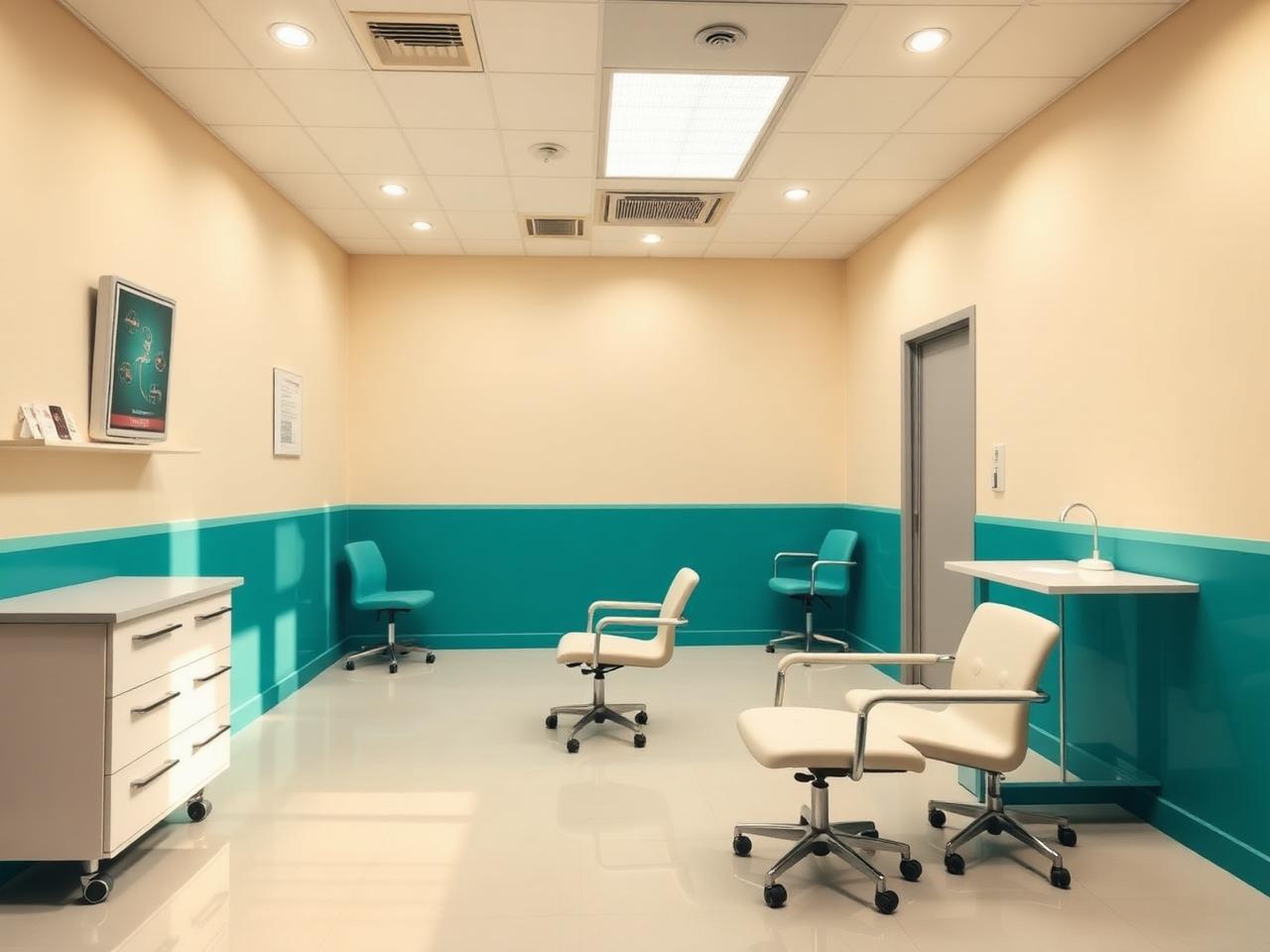 Clinic consultation space in Chitradurga